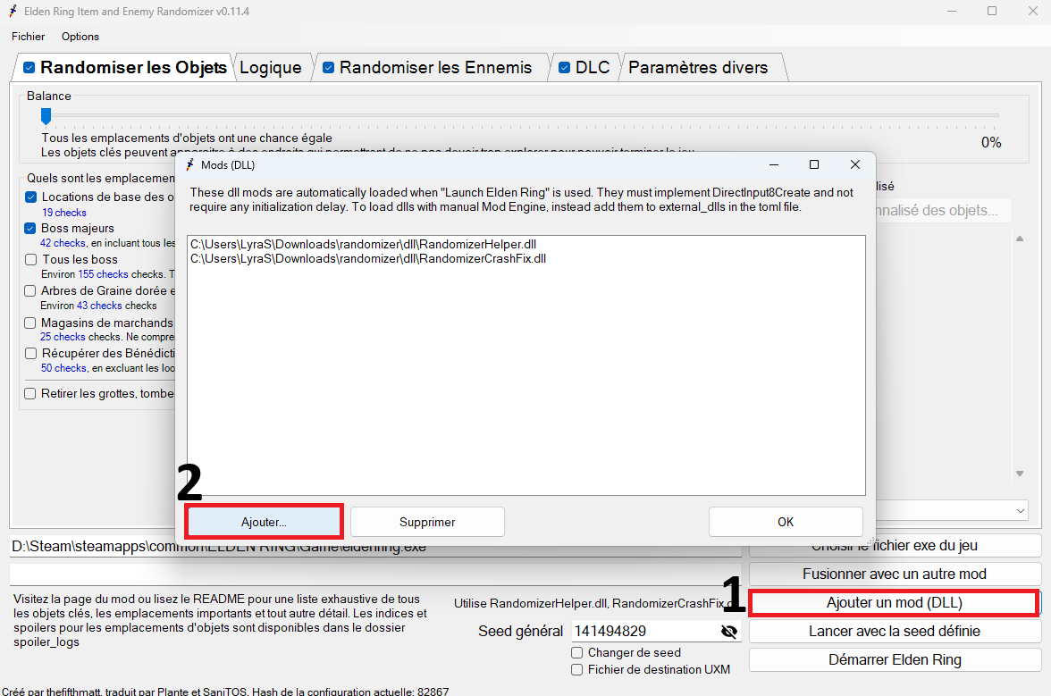 Installation avec randomizer - image 10