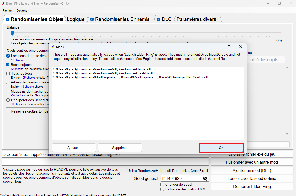 Installation avec randomizer - image 12