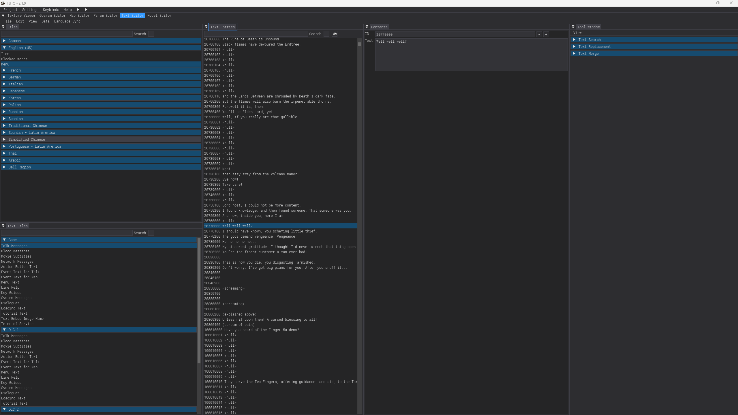 Smithbox - Text Editor